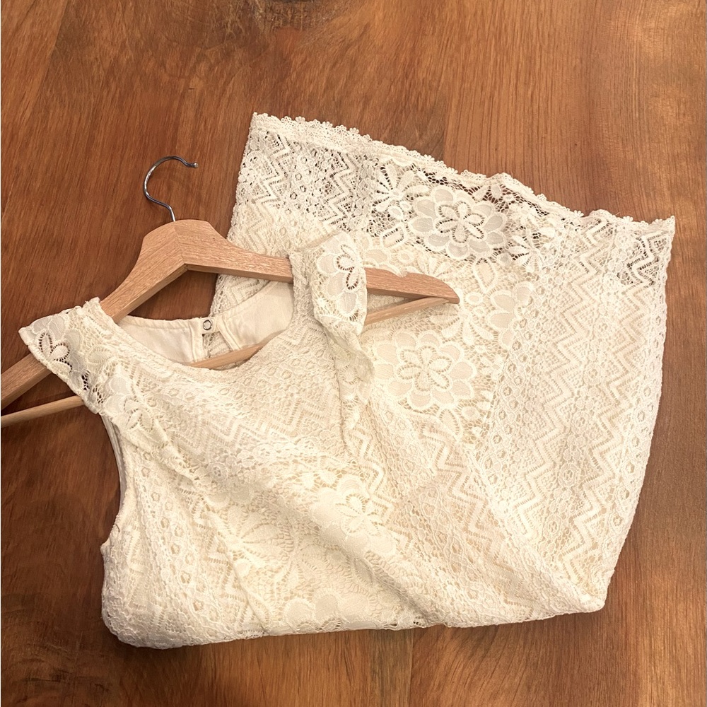 Abercrombie Kids Girls Lace Dress